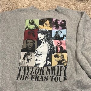 Gray Taylor Swift The Eras Tour Sweater
